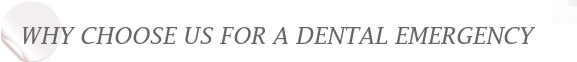 Dentist Westmont Why Choose Us for a Dental Emergency